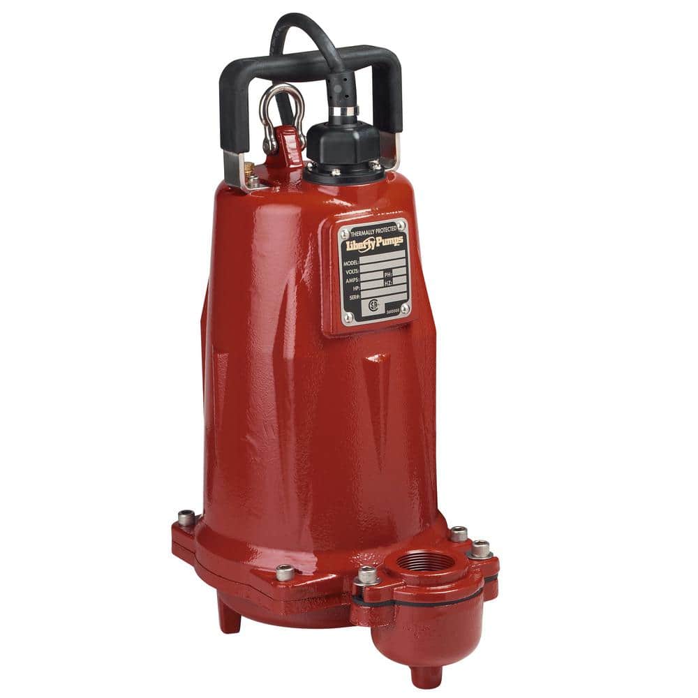 Liberty Pumps FL100-Series 1 HP Submersible High-Head Effluent Septic Pump