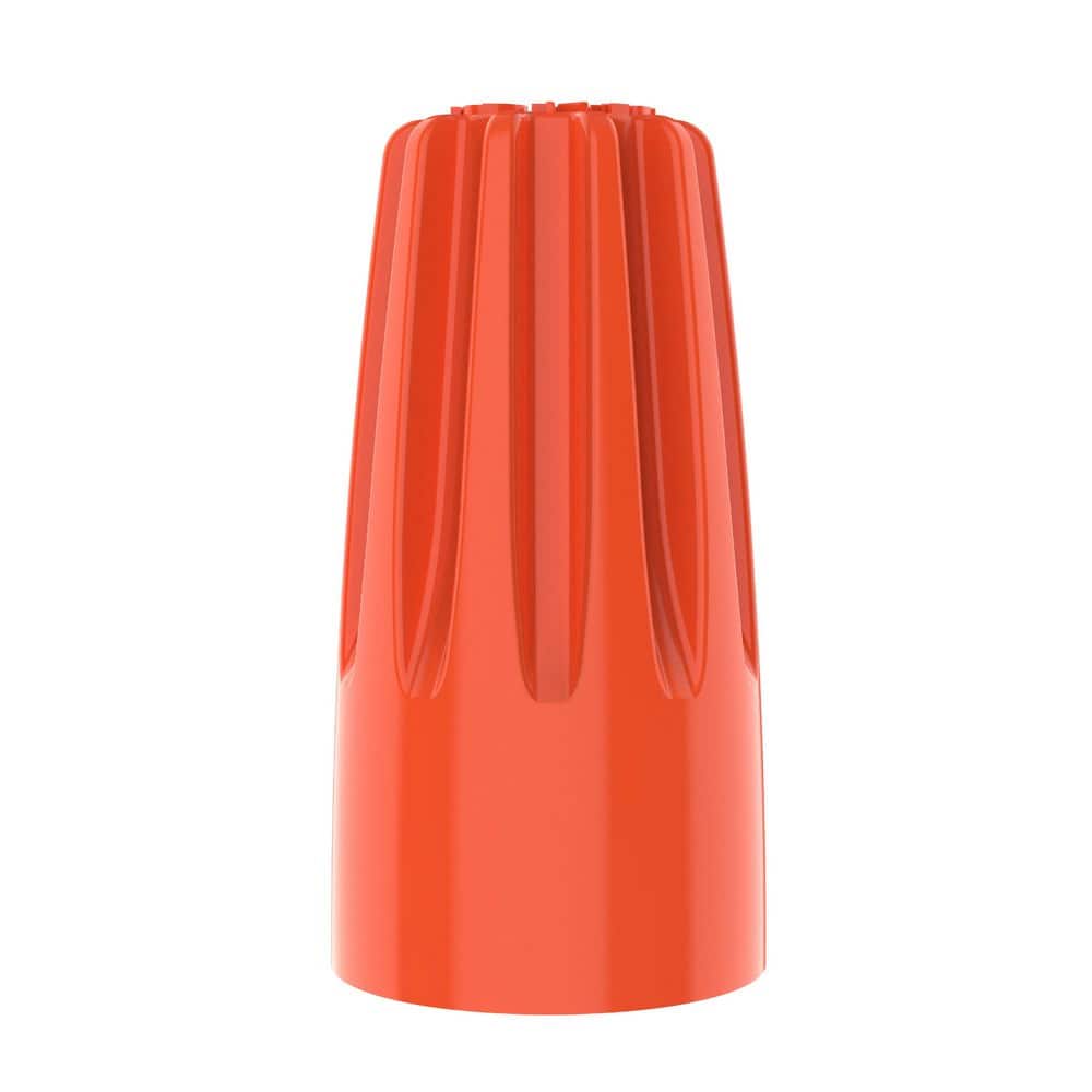 IDEAL Wire-Nut Wire Connector, 73B Orange, Jar of 250