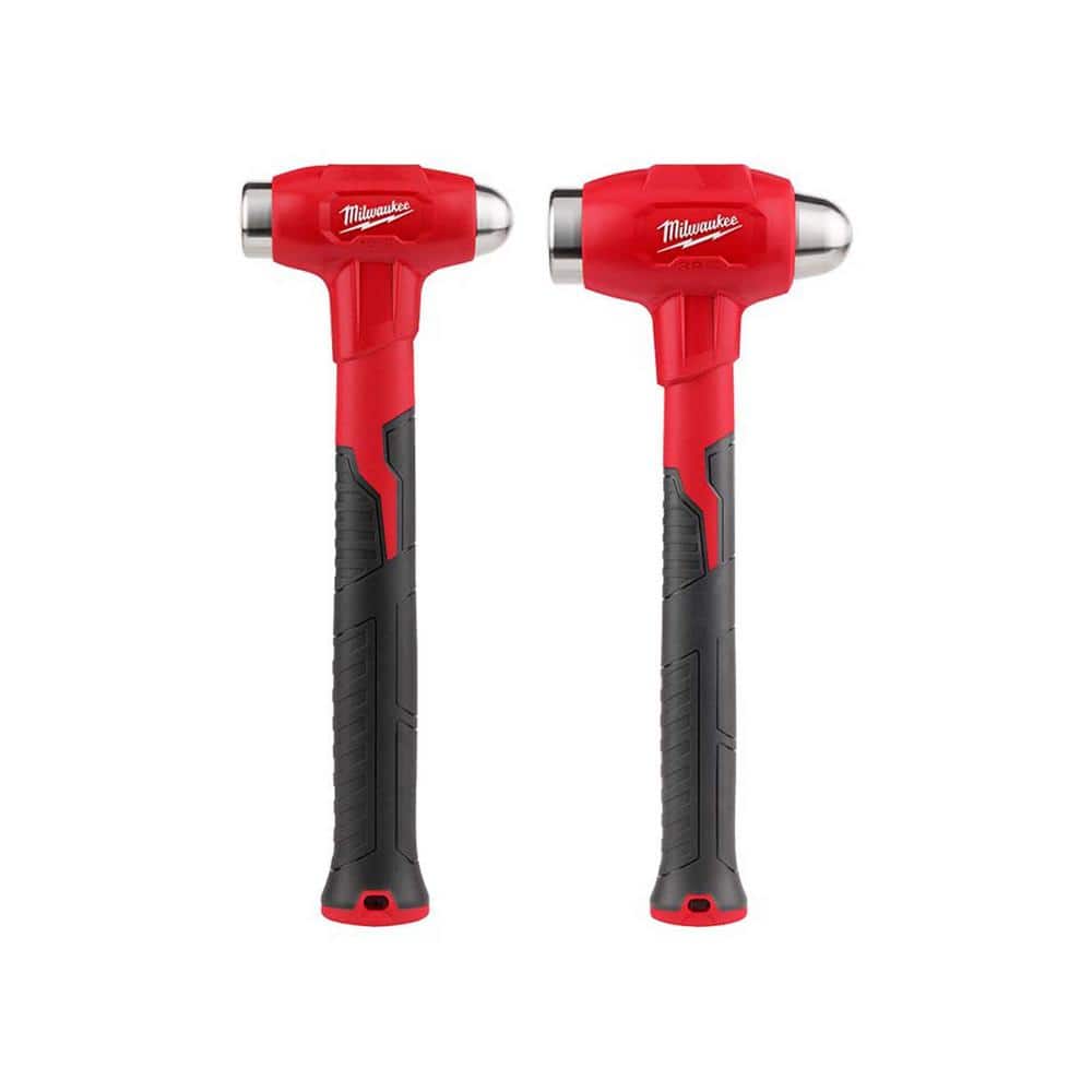 Milwaukee Dead Blow Ball Peen Hammer Set (2-Piece)