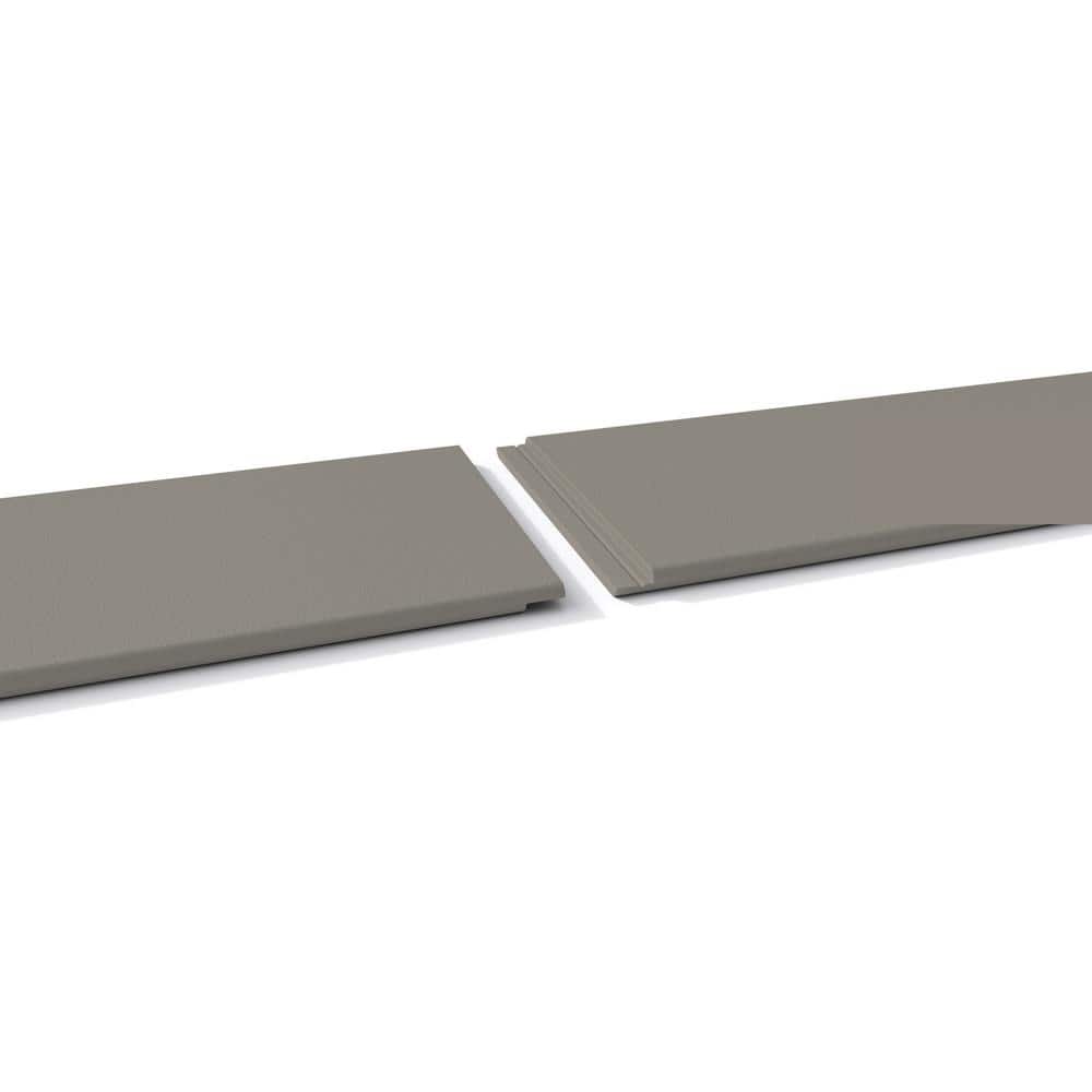 LP SmartSide 3/8 in. x 6 in. x 16 ft. Composite SmartSide ExpertFinish Brushed Smooth Lap Tundra Gray