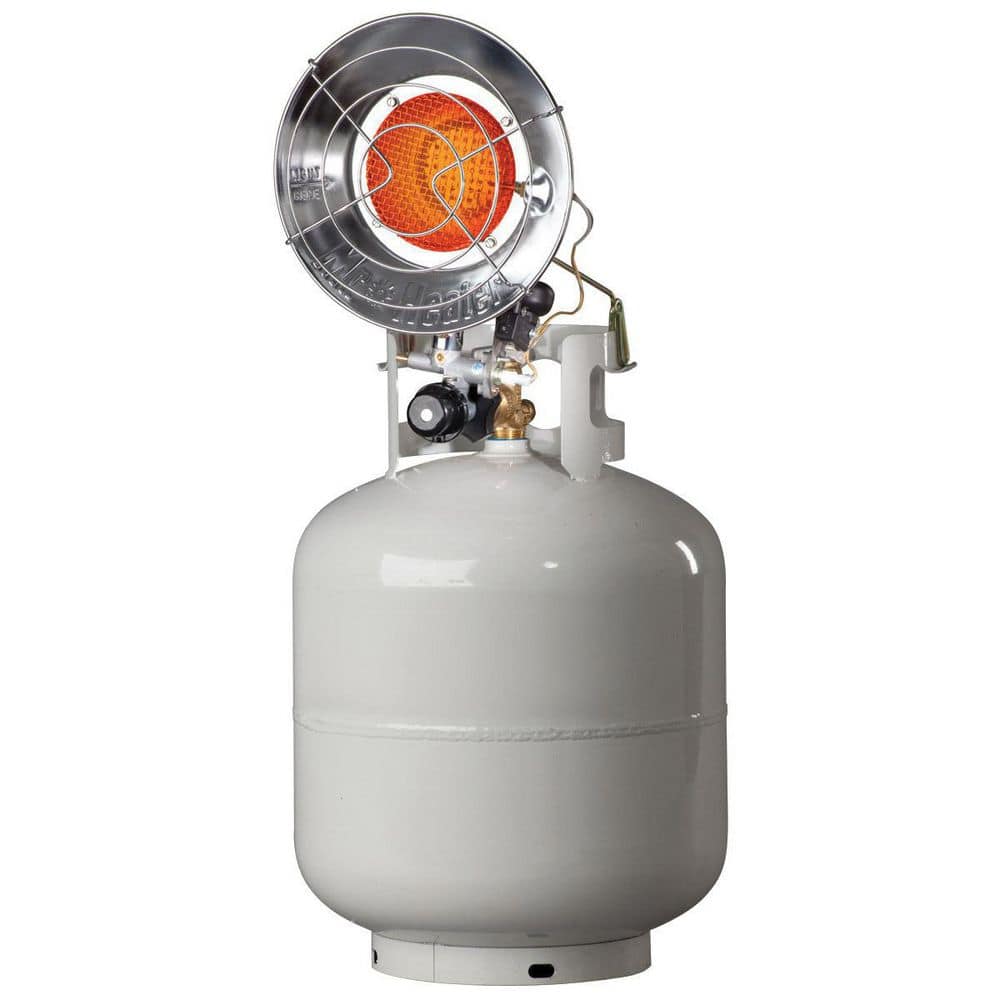 Mr. Heater Tank Top 30,000 BTU Radiant Propane Outdoor Space Heater with Spark Ignition