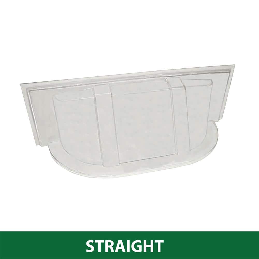 SHAPE PRODUCTS 39 in. W x 13 in. D x 15 in. H Premium Straight Bubble Window Well Cover