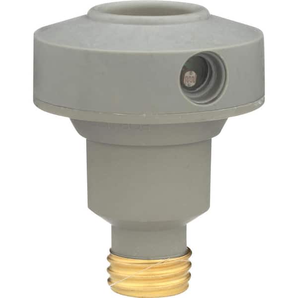 Westek 150-Watt Screw-In Dusk to Dawn Light Control, Gray