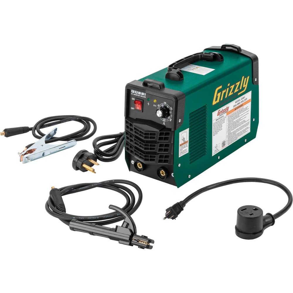 Grizzly Industrial 180 Amp, 120-Volt 14 in. Stick Welder