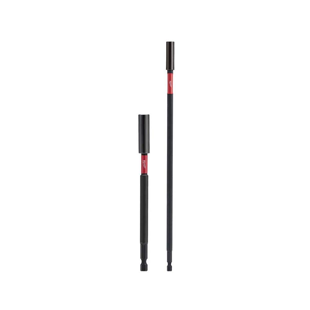 Milwaukee SHOCKWAVE Impact Duty 6 in. and 12 in. Magnetic Bit Holder (2-Piece)