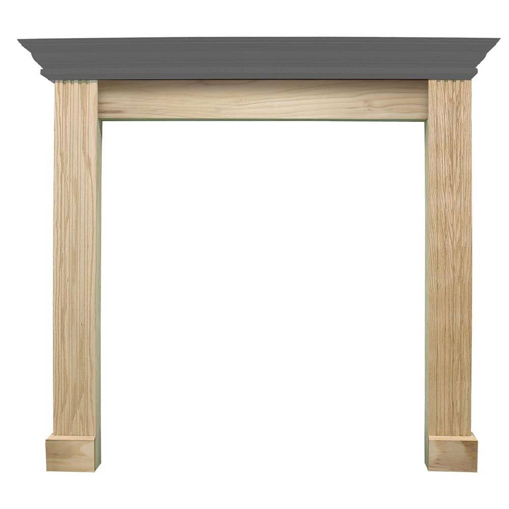 EVERMARK Expressions 53 in. x 50 in. Poplar Stain Grade Leg and Skirt Kit