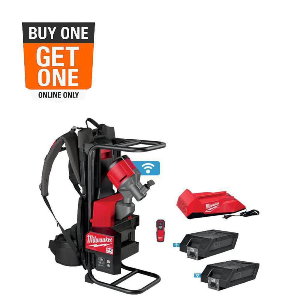 Milwaukee MX FUEL Lithium-Ion Cordless Concrete Vibrator Kit with (2) Batteries and Charger