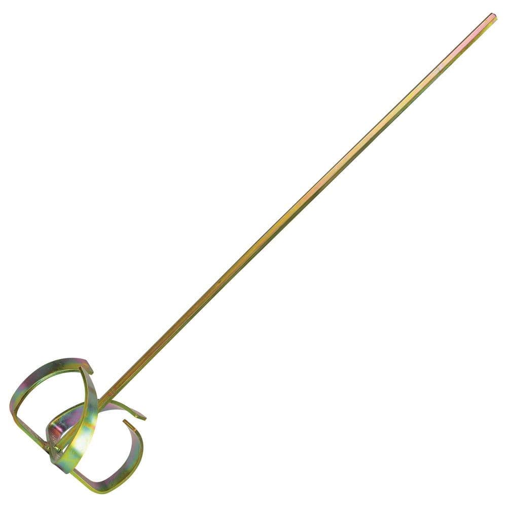 DEWALT 32 in. Pro Mixing Paddle with 7 in. Head in Gold