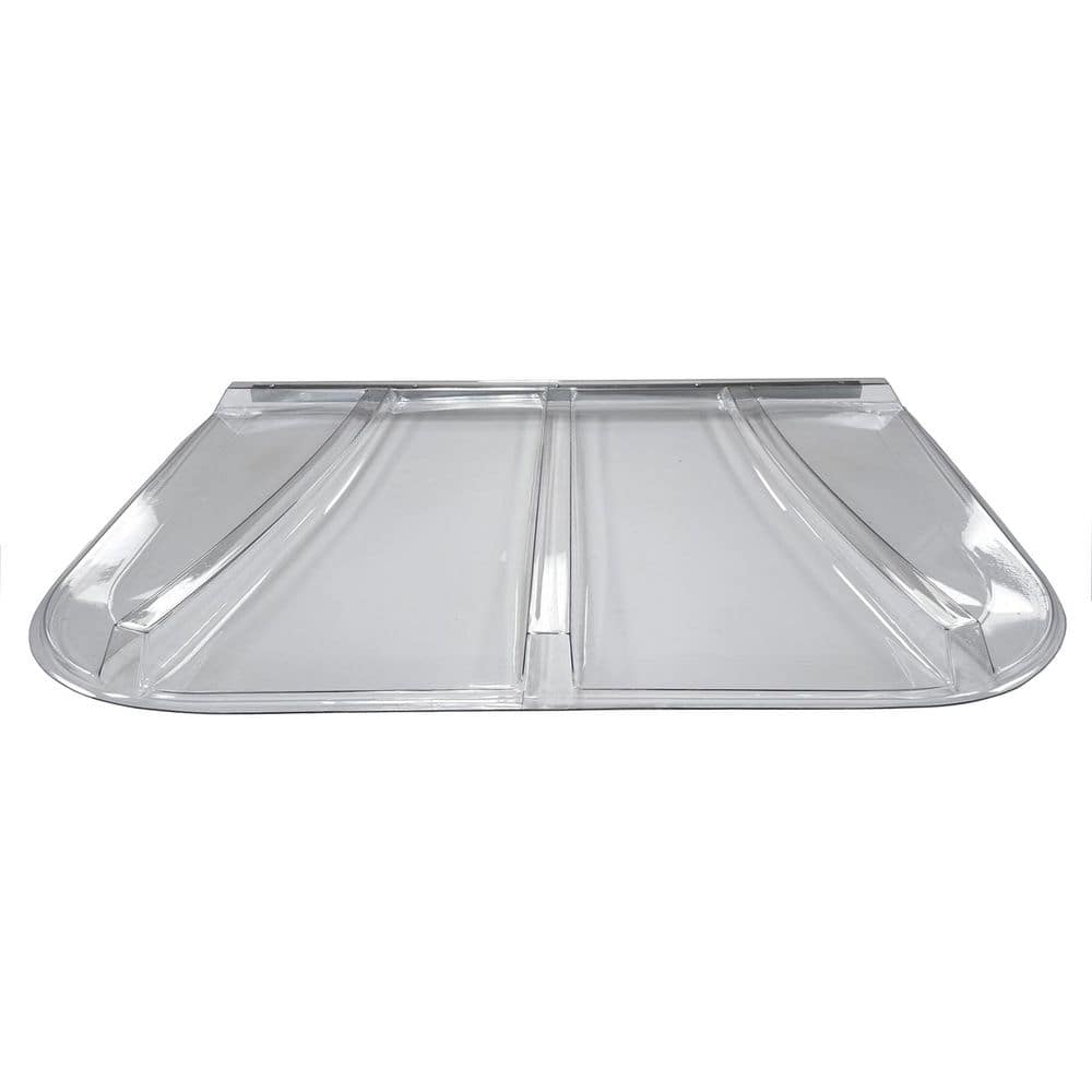 SHAPE PRODUCTS 62 in. W x 37 in. W x 2-1/2 in. H Polycarbonate Square Flat Window Well Cover