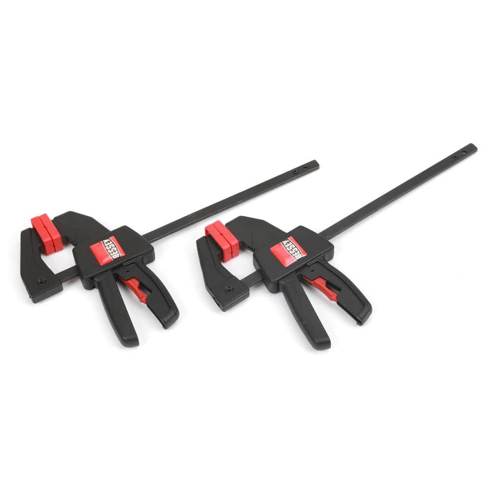 BESSEY EHK Series 4-1/2 in. 40 lbs. Capacity Trigger Clamp Set with 1-5/8 in. Throat Depth (2-Piece)