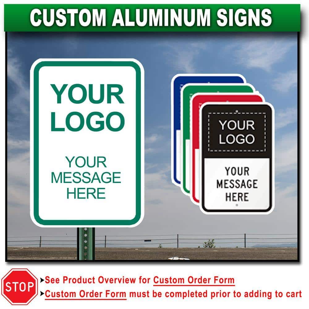 Lynch Sign 10 in. x 14 in. Custom Aluminum Sign