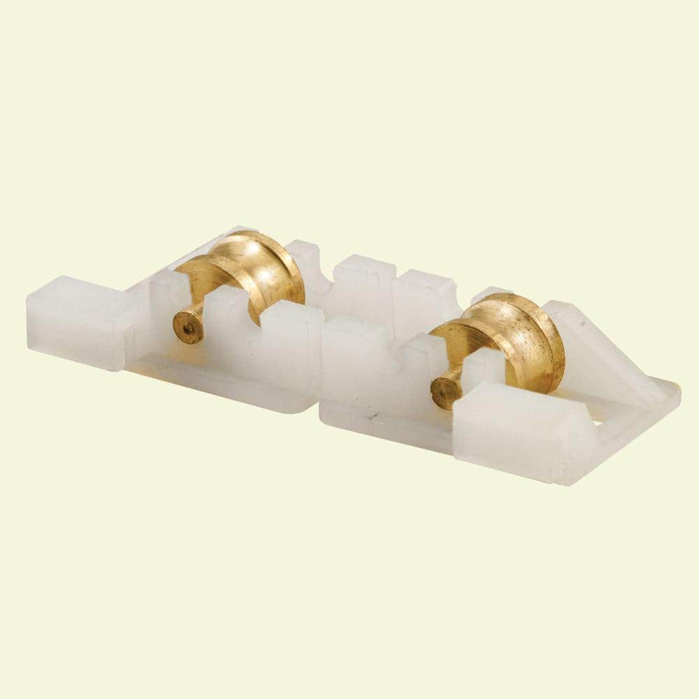 Prime-Line Sliding Window Tandem Roller Assembly, 3/8 in. Brass Rollers