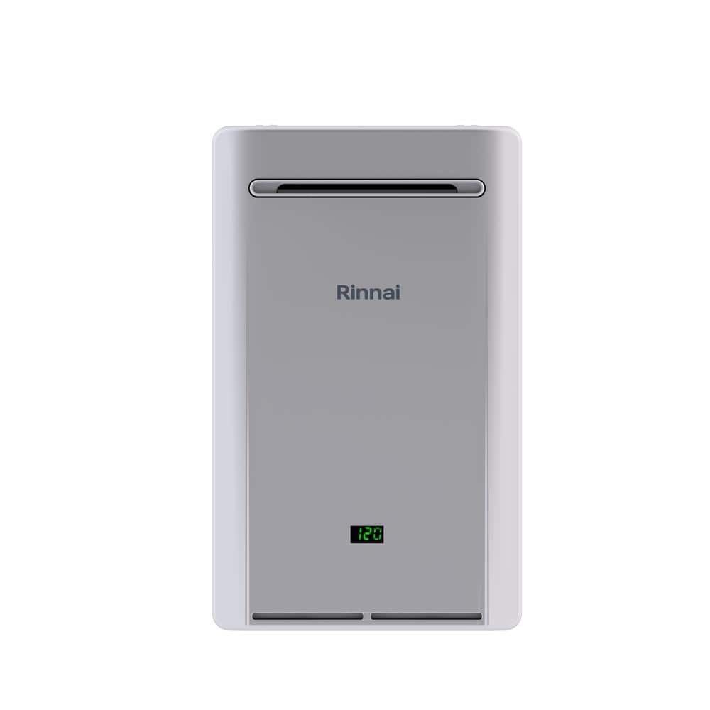 Rinnai High Efficiency Non-Condensing GPM Residential BTU Exterior Tankless Water Heater