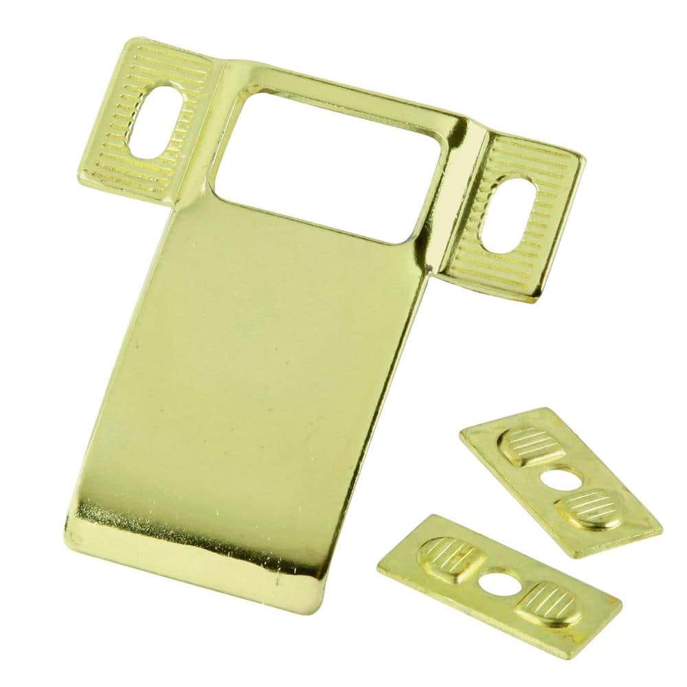First Watch Security Polished Brass Adjustable Door Strike