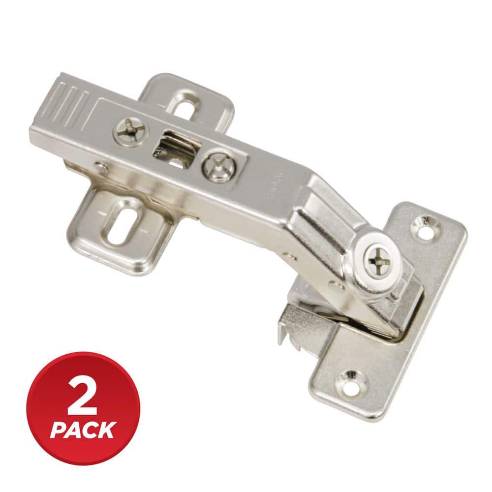 Blum (2-Pack) Clip Top Series 35 mm Spring Closing for Frameless Cabinet Bi-Fold Corner Hinge