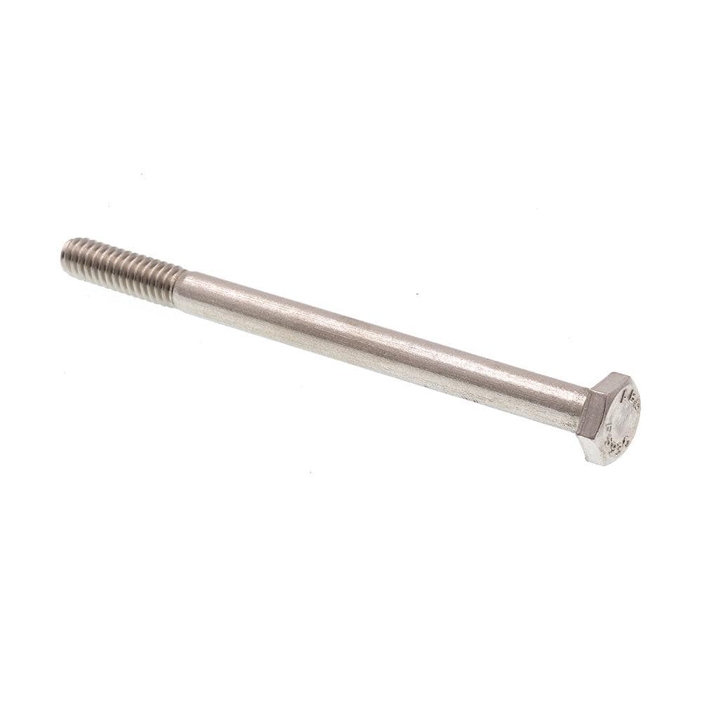 Prime-Line 1/4 in.-20 x 3-1/2 in. Grade 304 Stainless Steel Hex Bolts (25-Pack)