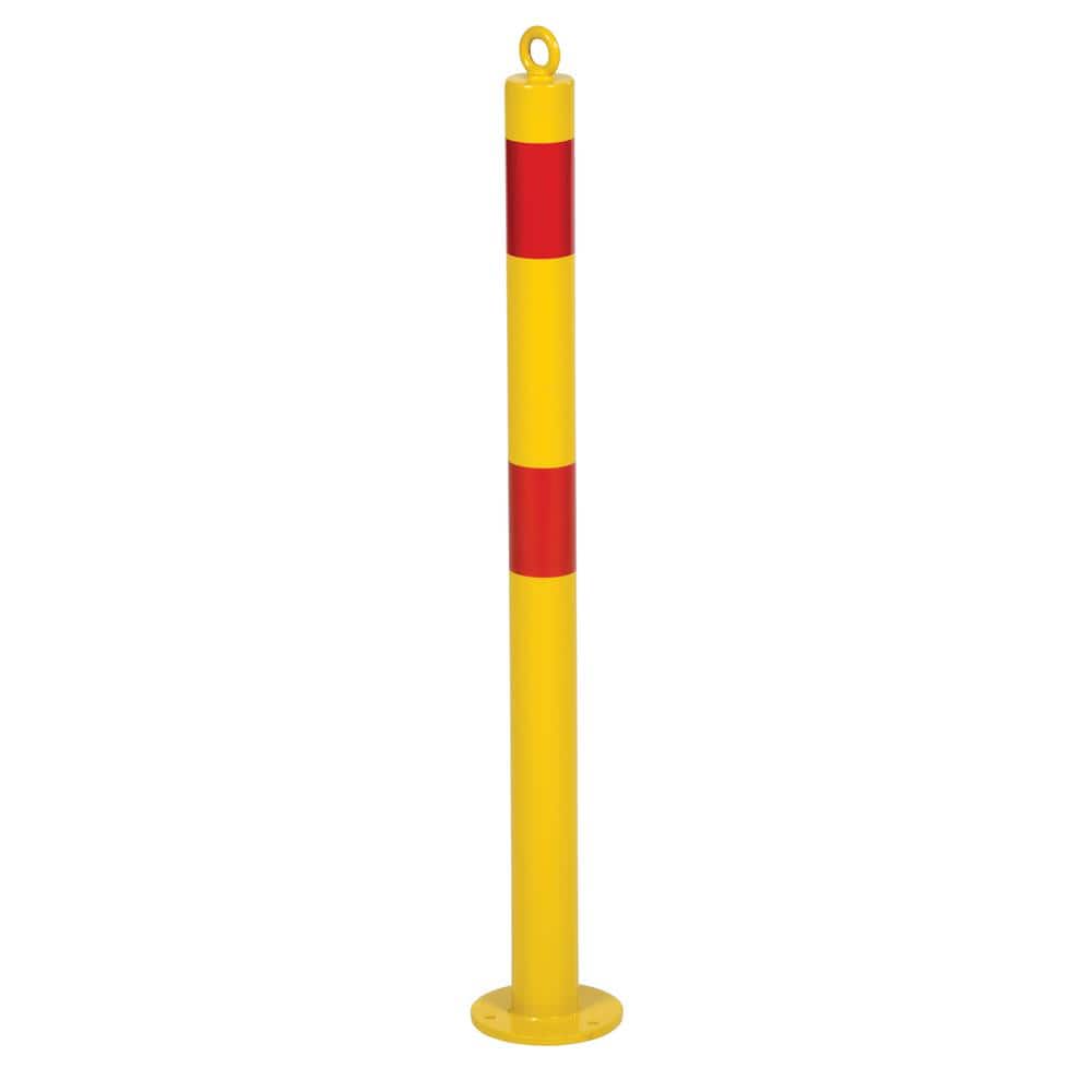 Vestil 36 in. x 2.5 in. Dia Yellow Steel Bollard