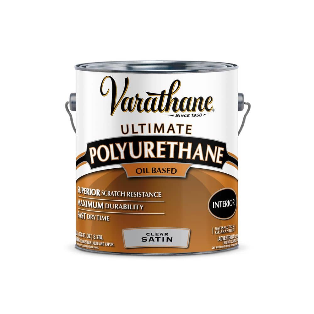 Varathane 1 gal. Clear Satin 275 VOC Oil-Based Interior Polyurethane