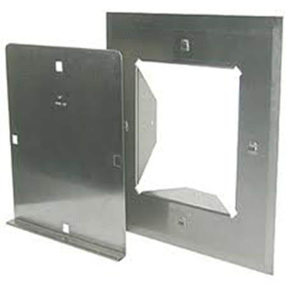 The Forever Cap 8 in. x 8 in. Stainless Steel Clean Out Door