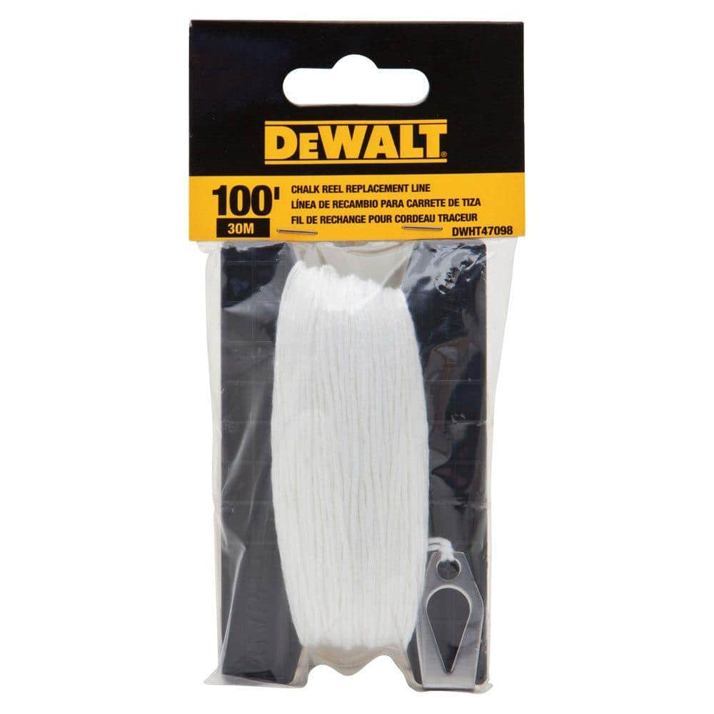 DEWALT 100 ft. Replacement Line Chalk Reel