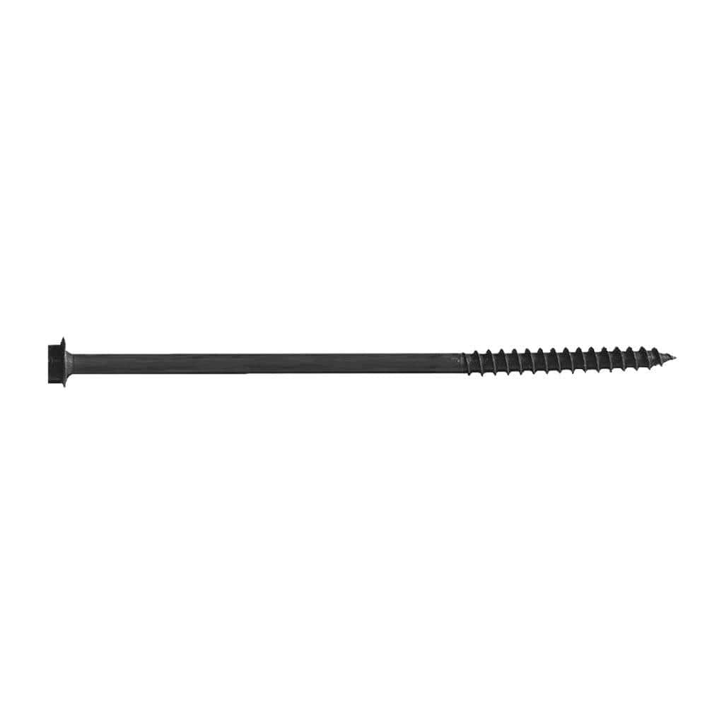 OWT Ornamental Wood Ties 1/4 in. x 5-5/8 in. Hex-Head Self-Tapping OWT Timber Screws (25-per Box)