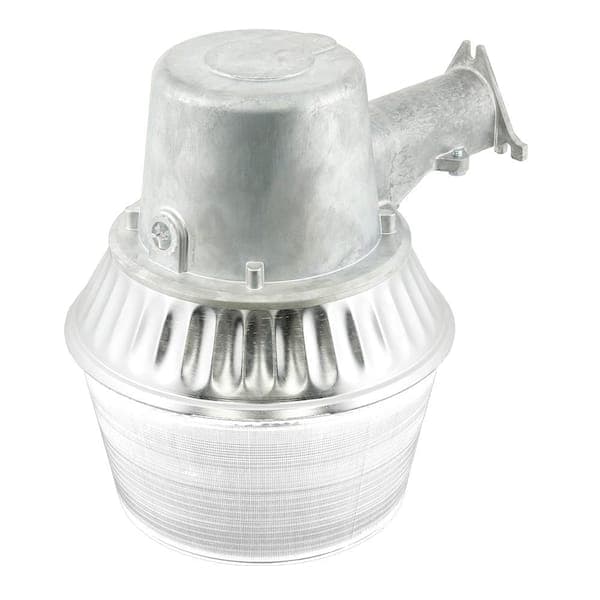 HALO AL 65-Watt Equivalent Integrated LED Metallic Dusk to Dawn Area Light, 4000K