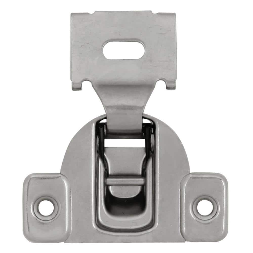 HICKORY HARDWARE Concealed 1/2 in. Overlay Face Frame Self-Close Polished Nickel Cabinet Hinges