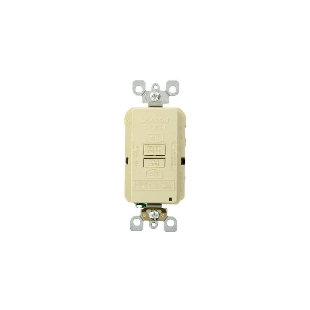 Leviton SmartlockPro Blank Face GFCI Outlet, GFRBF-T