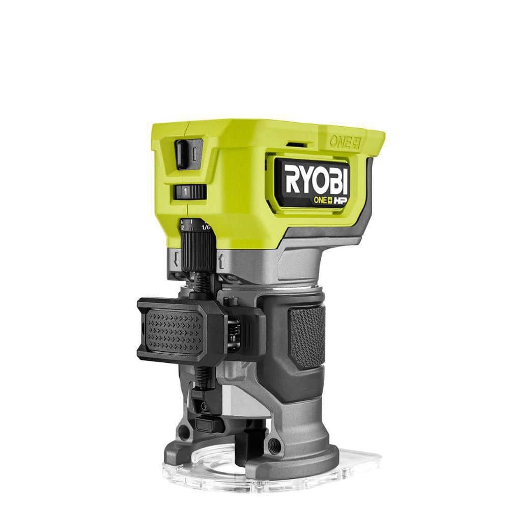 RYOBI ONE+ HP 18V Brushless Cordless Compact Router Kit with 2.0 Ah HIGH PERFORMANCE Battery and Charger