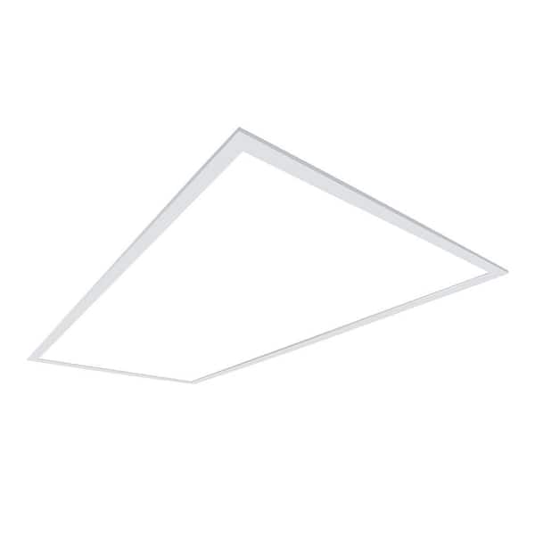 Metalux 2 ft. x 4 ft. Adjustable Lumens 6400/5150/3650, Integrated LED Panel Light, Adjustable CCT 3500K/4000K/5000K