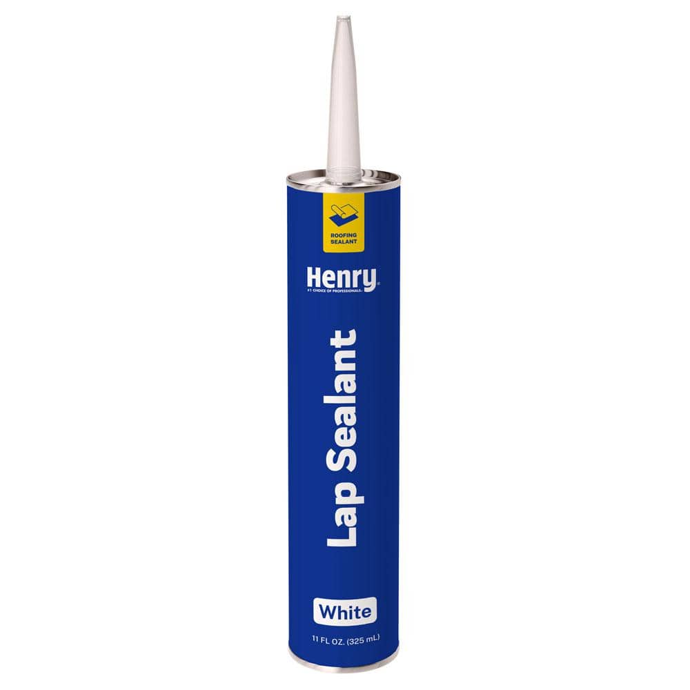 Henry Single-Ply Roofing Waterproof Lap Sealant (White) 11 oz.