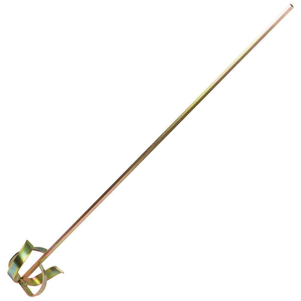 DEWALT 28 in. Pro Mixing Paddle with 4 in. Head in Gold