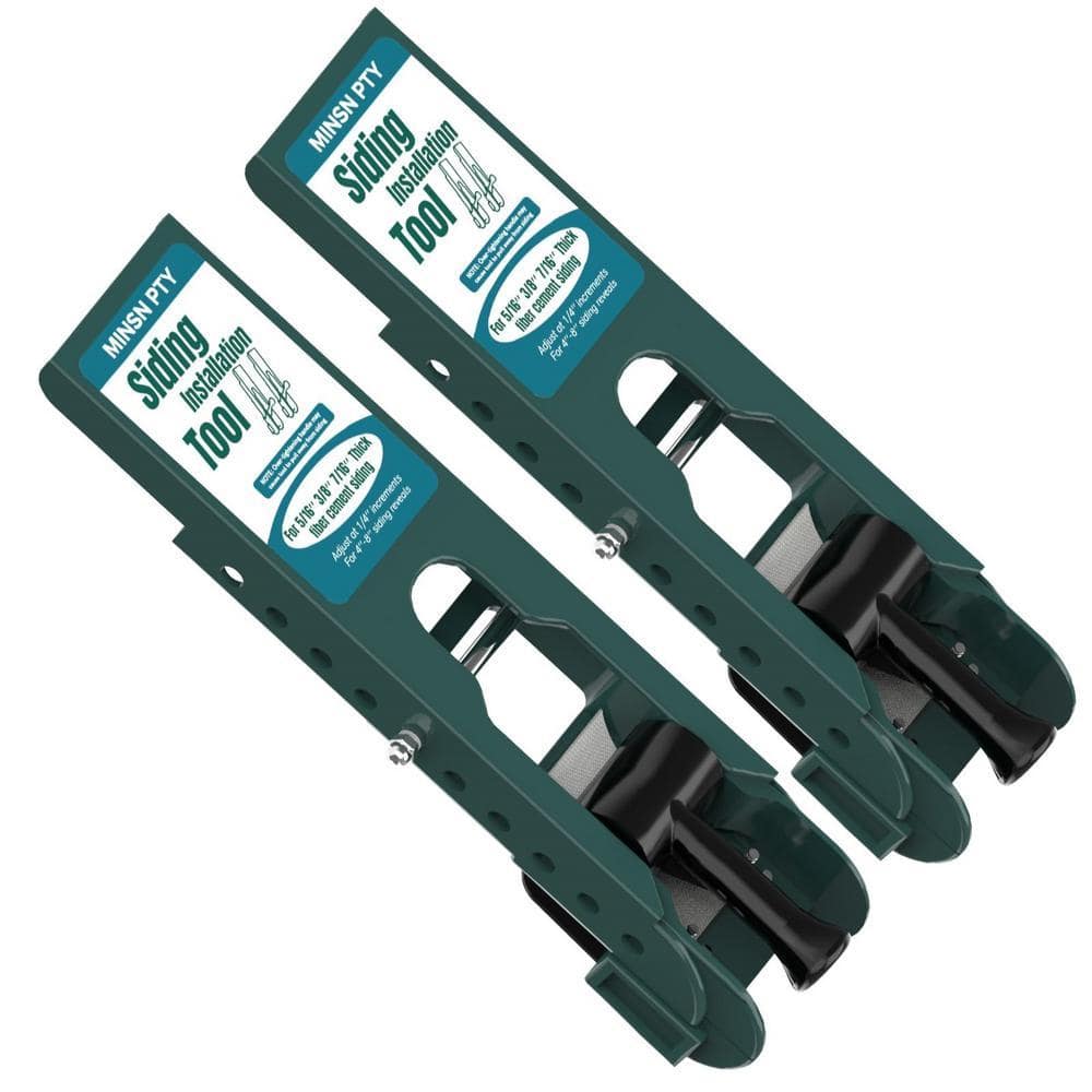 Angel Sar 2-Pack Siding Installation Tools, Polycarbonate Body Siding Tools for 5/16 in. 3/8 in. 7/16 in. Fiber Cement Siding