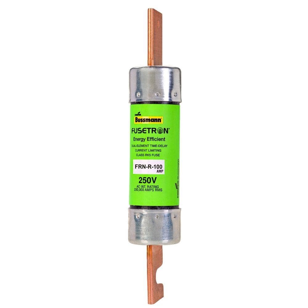 Cooper Bussmann FRN Series 100 Amp Fusetron Time-Delay Fuse