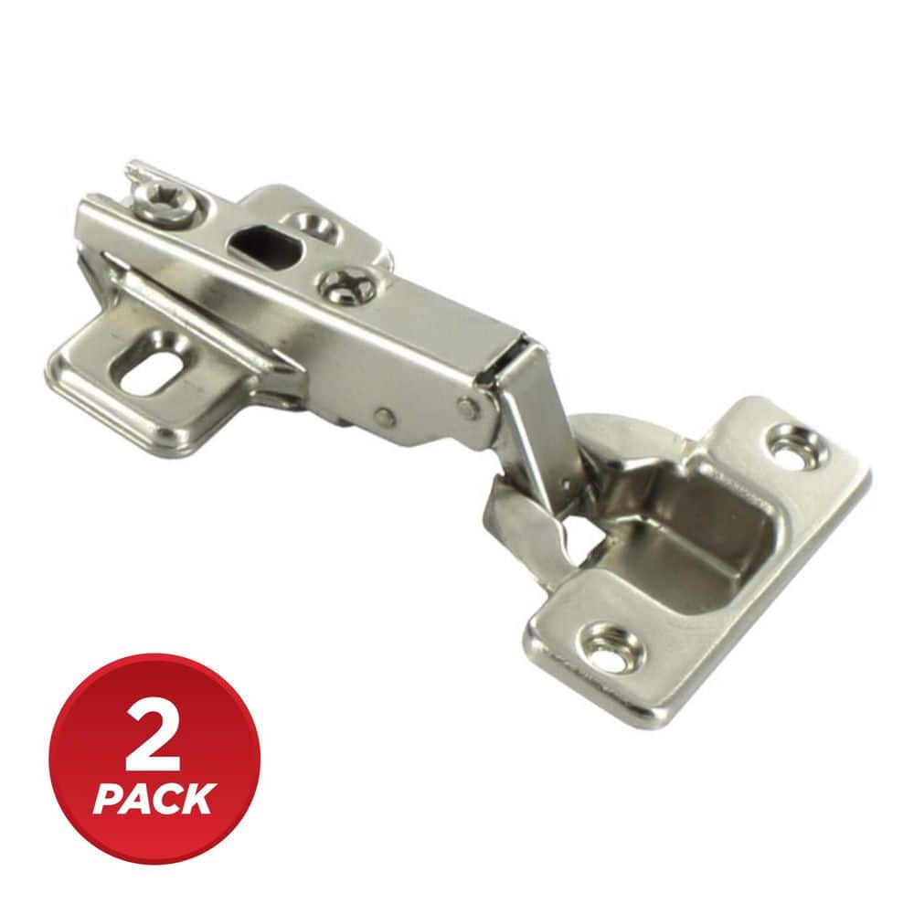 Blum MODUL Series 35 mm Spring Closing Overlay for Frameless Cabinet Hinge (2-Pack)