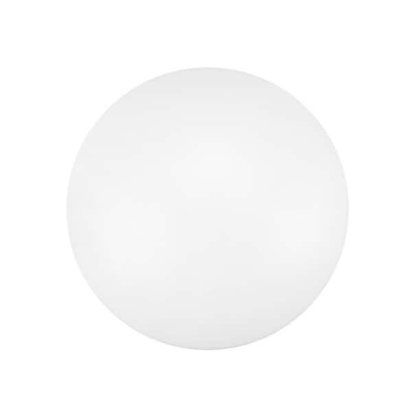 Commercial Electric Flex Install 13 in. Dome Light White Indoor Integrated LED Recessed Flush Mount with 5 CCT and 1200 Lumens