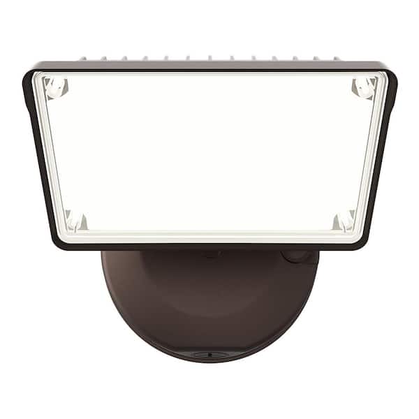 HALO TGS 120-Watt 90° Bronze Outdoor Integrated LED Flood Light
