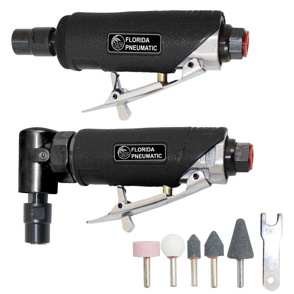 Florida Pneumatic 1/4 in. Die Grinder Combo Kit