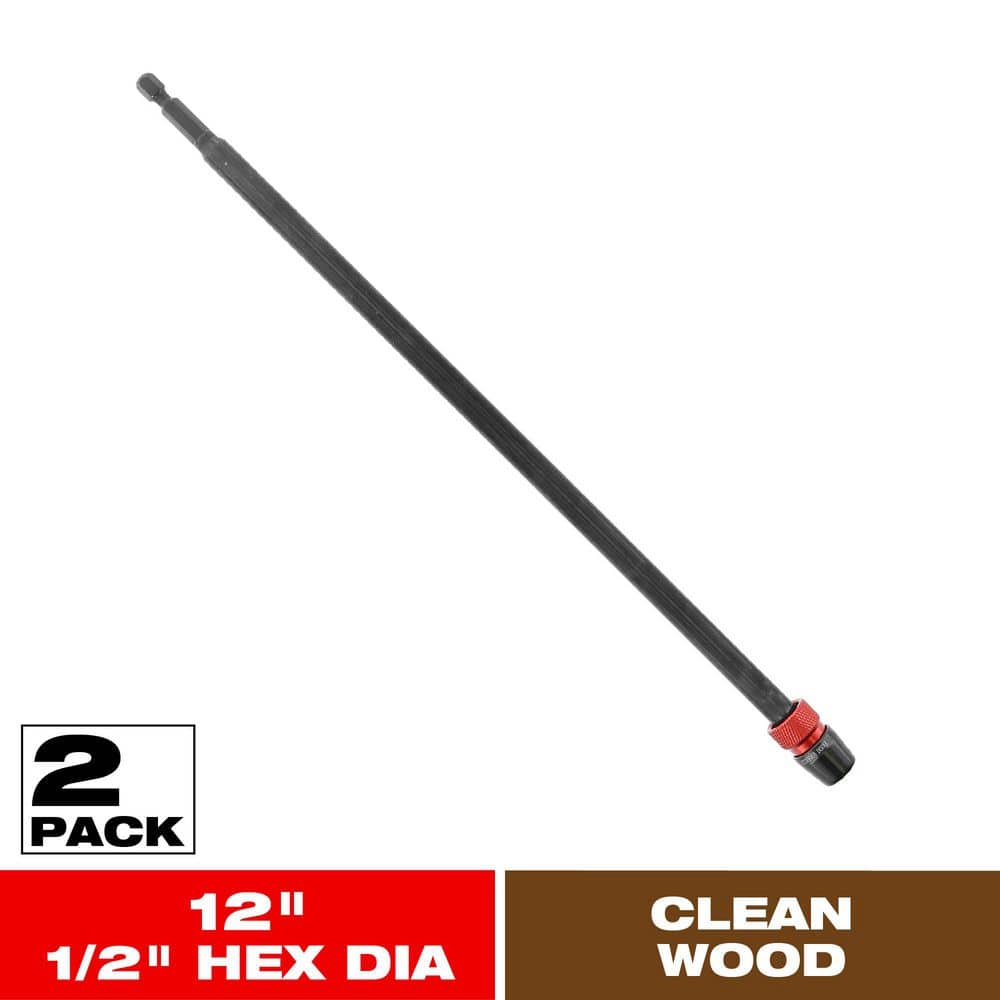 DIABLO 1/4 in. x 12 in. Universal Quick Release Extension (2-Pack)