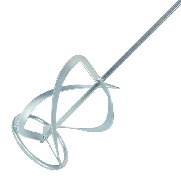 QEP 30 in. Steel XL Spiral Pro Thinset and Grout Mixing Paddle for Corded Drills