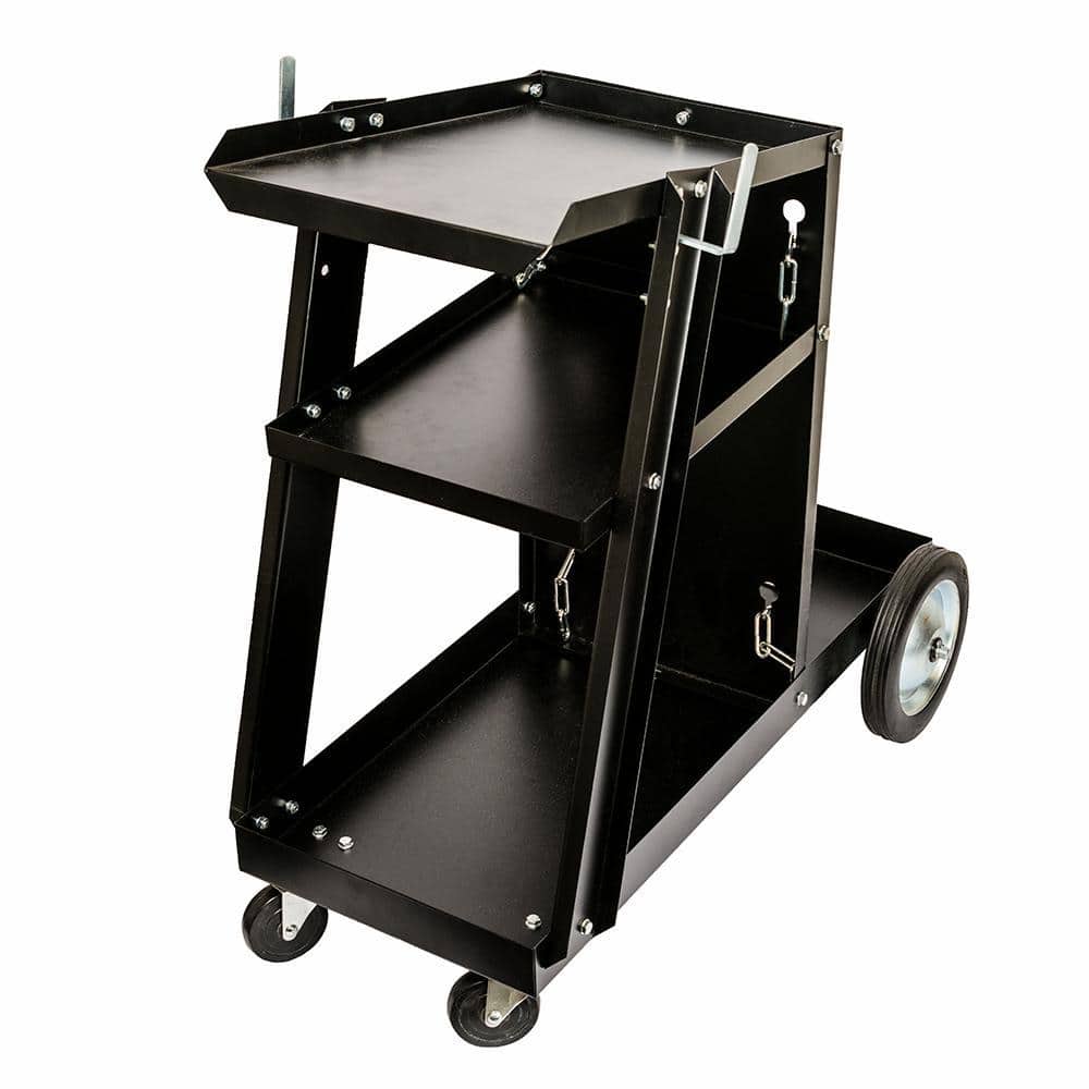 RIDGID Portable Welding Cart- 90 lb. Capacity, 3 Levels