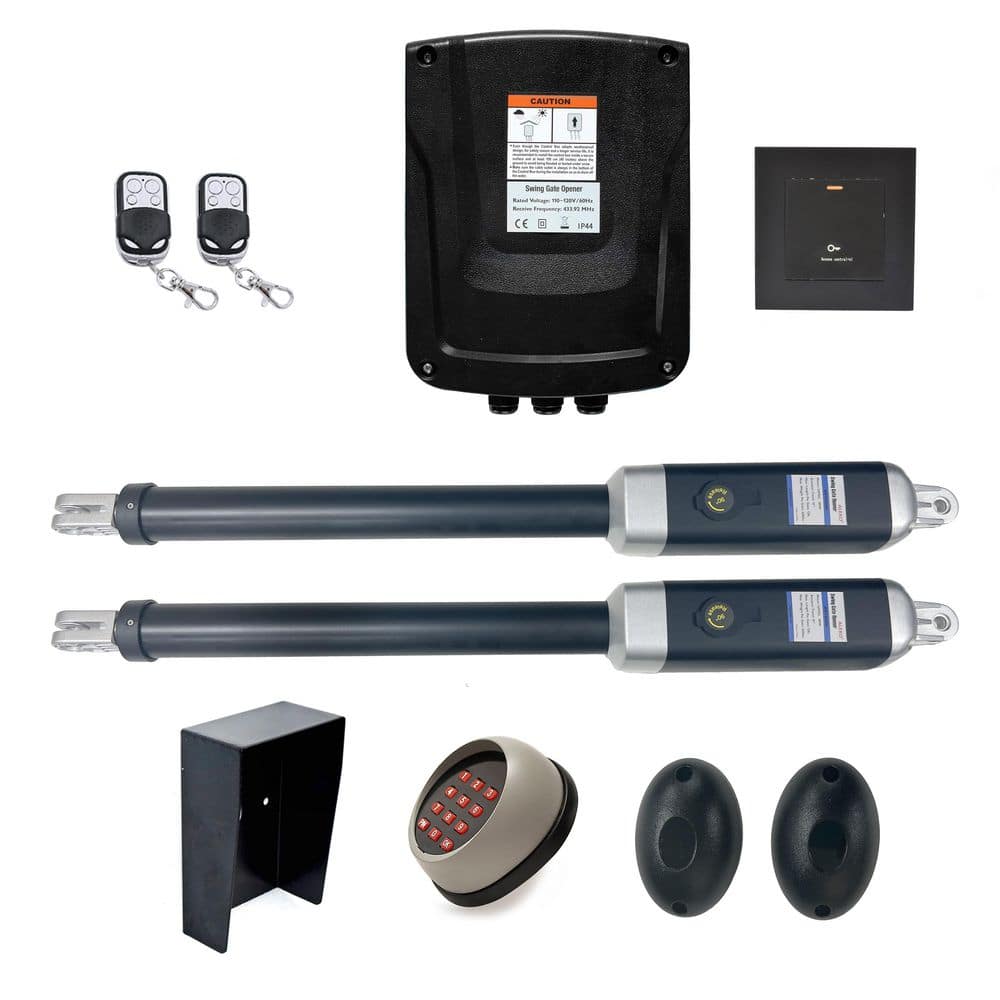 ALEKO Dual Swing Gate Operator-GG1700/AS1700 AC/DC-Accessory Kit ACC4