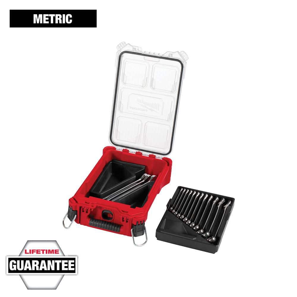 Milwaukee Combination Wrench Set with PACKOUT Organizer