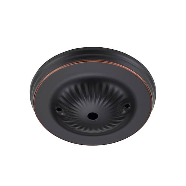 Bel Air Lighting 5 in. Oil Rubbed Bronze Traditional Ceiling Canopy Kit for Hanging Light Fixtures