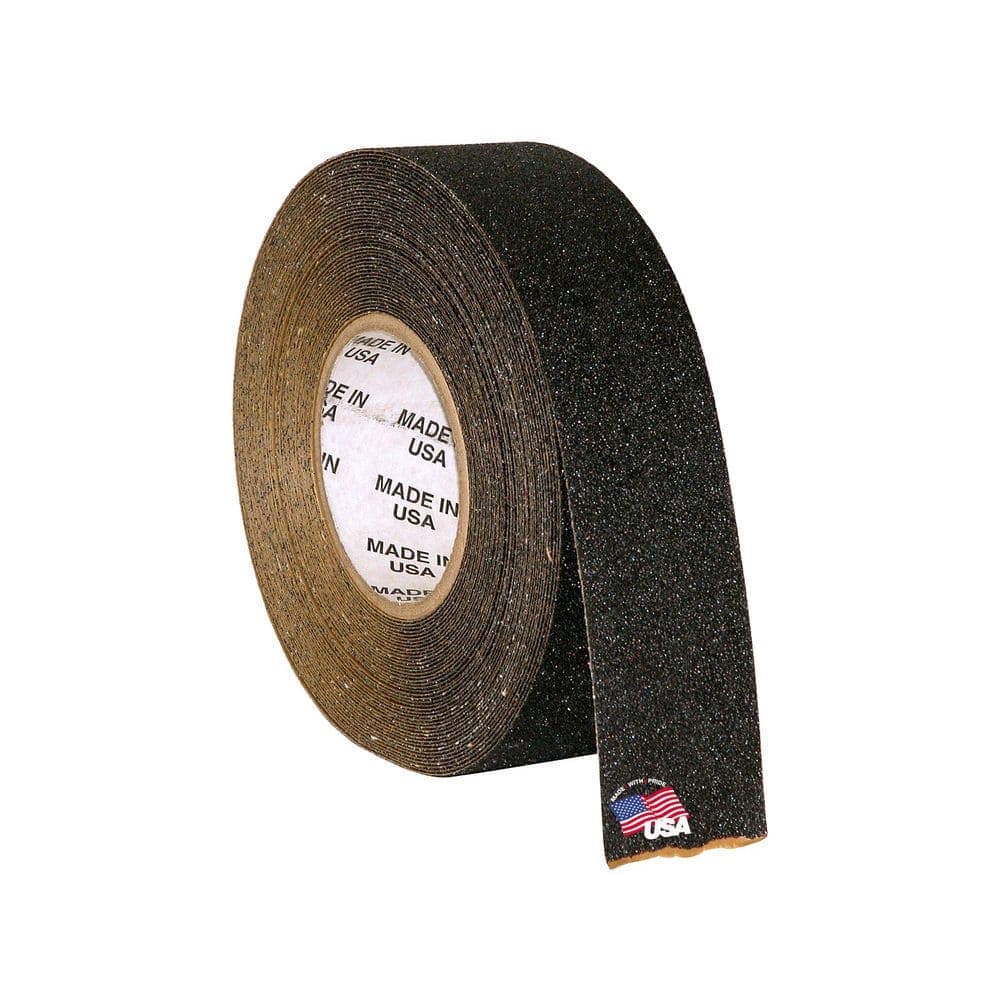 BUYERS PRODUCTS 2 in. x 20 yds. Black Anti-Skid Self Adhesive Tape (1-Roll)