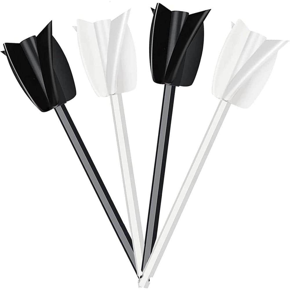 KIWDZFU 4-Pieces Resin Mixer Paddles for Drill Epoxy Mixer Attachment Paint Stirrer for Resin Epoxy Silicone Molds Mixing