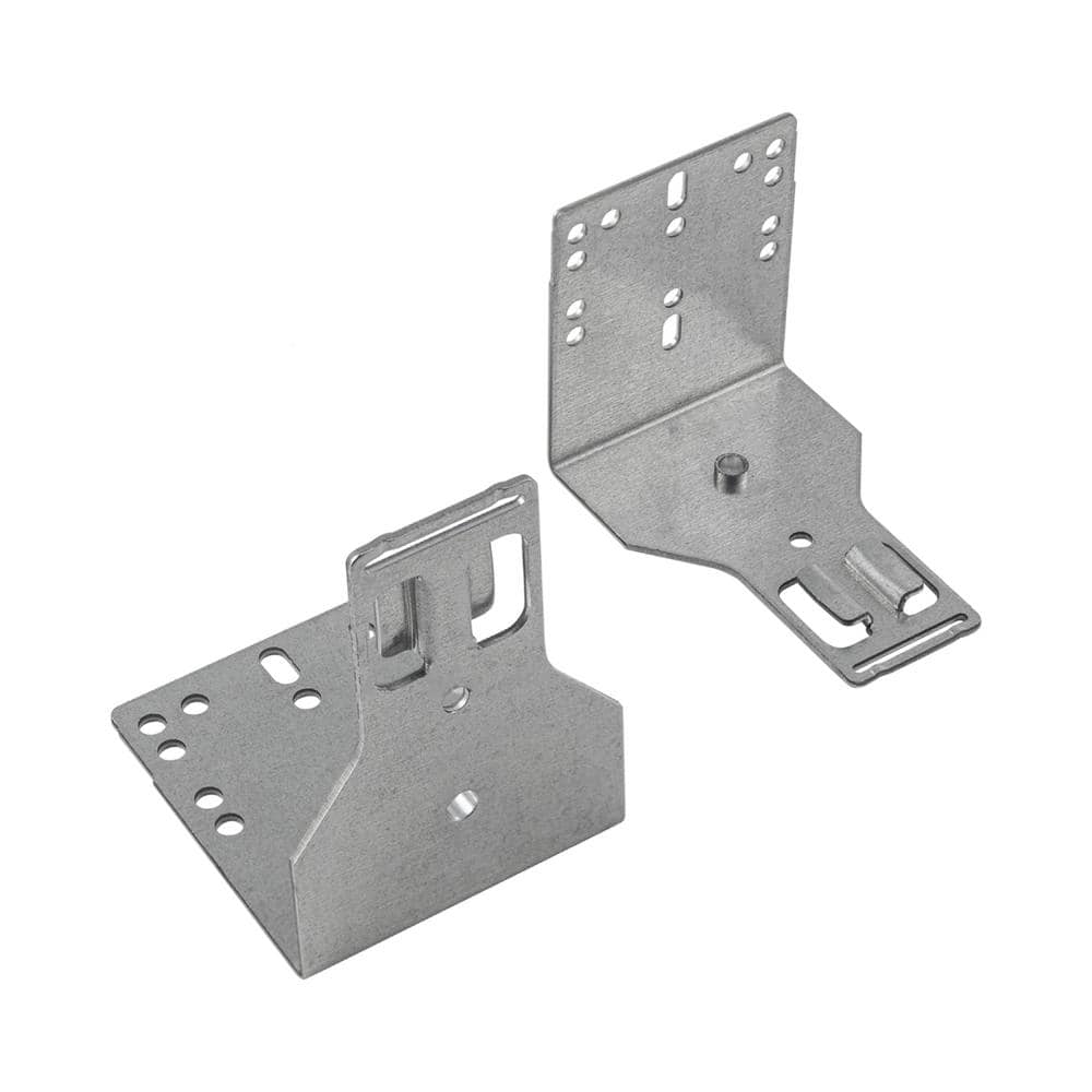 HICKORY HARDWARE Socket Rear Mount for Undermount Drawer Slide HH075213/HH075214 Cadmium Finish (10-Set of Pair)