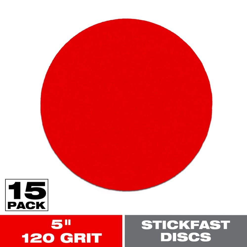 DIABLO 5 in. 120-Grit ROS StickFast Sanding Discs