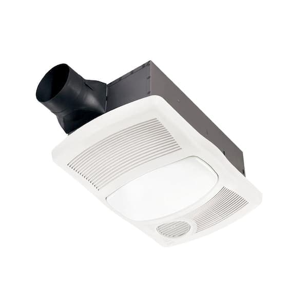 Broan-NuTone 110 CFM Ceiling Bathroom Exhaust Fan with Light and 1500-Watt Heater