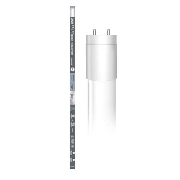 Feit Electric 16-Watt 3 ft. T8/12 G13 Type A Plug and Play Linear LED Tube Light Bulb, Cool White 4000K, 1 Bulb